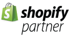 Shopify Partner badge for e-commerce website design and development
